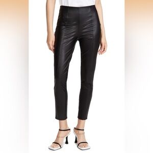 PAIGE Womens Kiana Stretch Vegan Leather Slim Legging Sz Medium